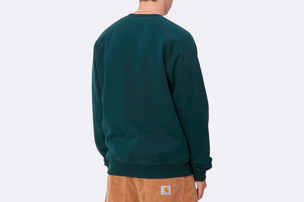 Carhartt WIP Chase Sweatshirt Duck Blue