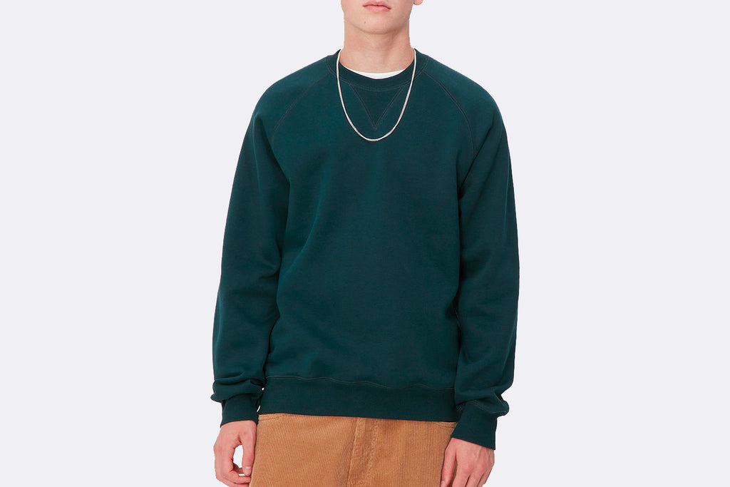 Carhartt WIP Chase Sweatshirt Duck Blue