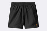 Carhartt WIP Chase Swim Trunks Black Gold