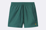 Carhartt WIP Chase Swim Trunks Rainforest Gold