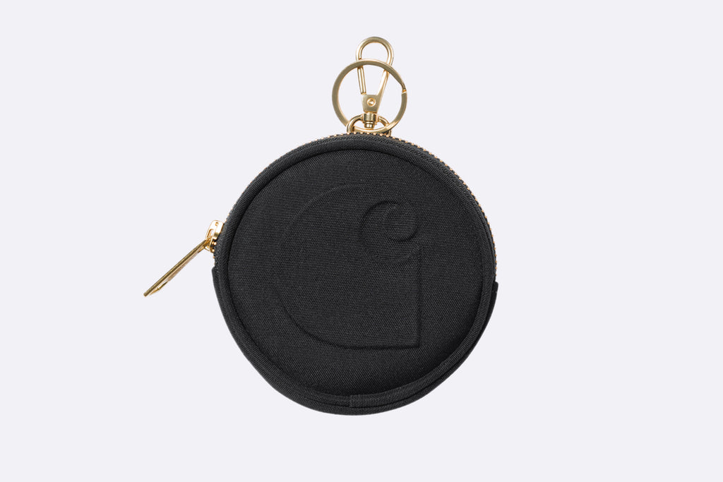 Carhartt WIP Clarton Zip Wallet Black