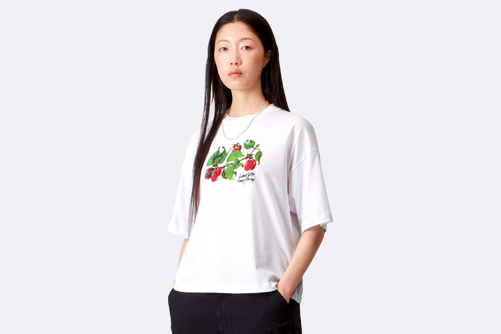 Carhartt WIP Wmns Cream of The Crop T-Shirt White