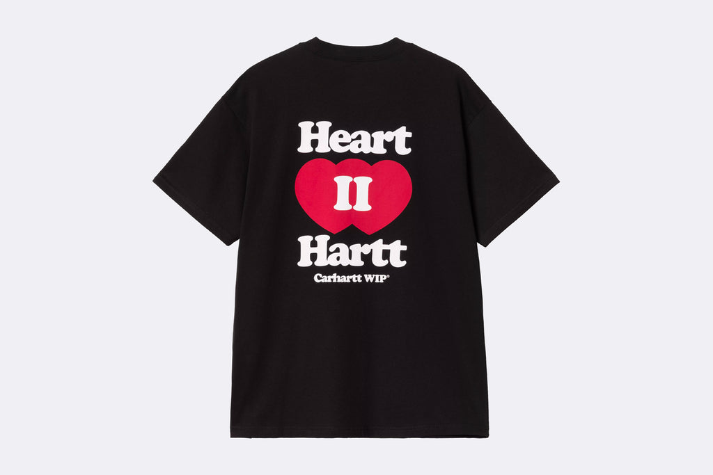 Carhartt WIP Heart II Hartt T-shirt Black
