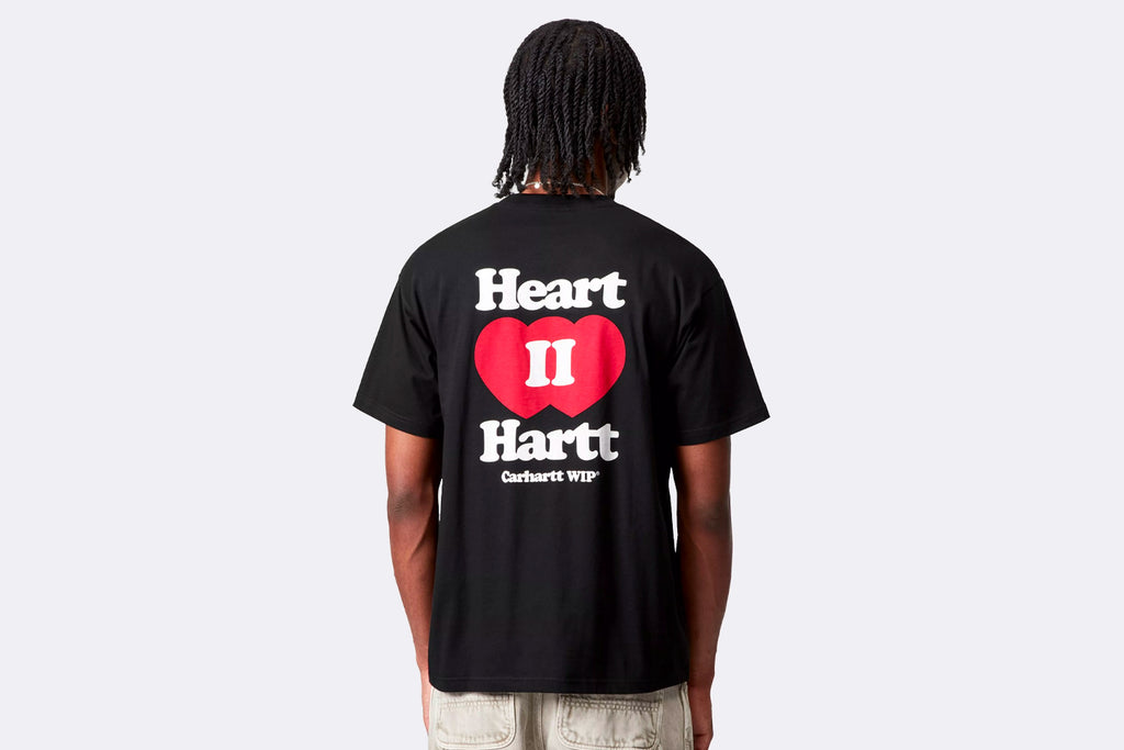 Carhartt WIP Heart II Hartt T-shirt Black