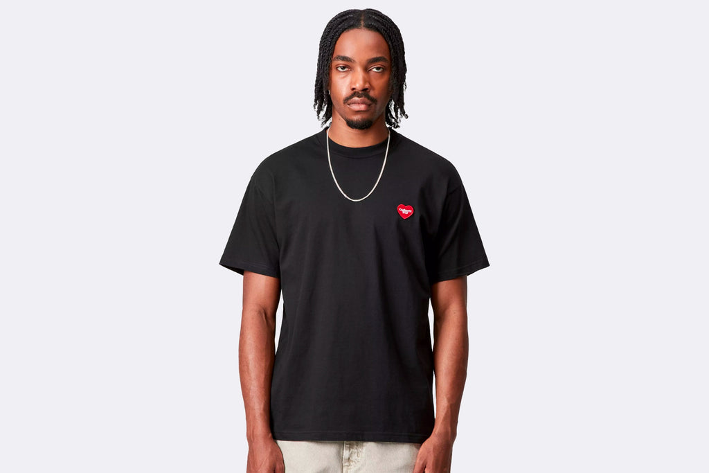 Carhartt WIP Heart II Hartt T-shirt Black