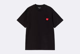 Carhartt WIP Heart II Hartt T-shirt Black