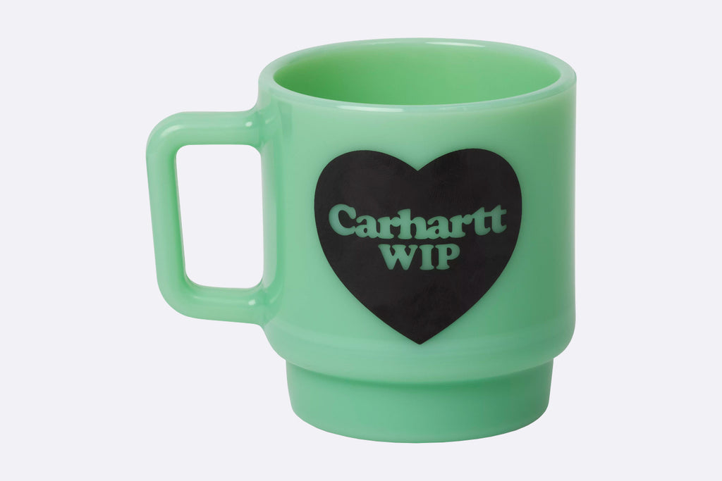 Carhartt WIP Heart Glass Mug Jade