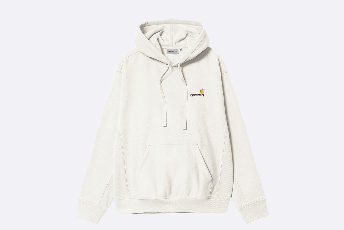 Xx's Script Carhartt WIP Hooded American Script Sweatshirt 'Wax' | Consuela Store