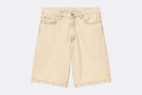 Carhartt WIP Landon Short Robertson Denim Blue Sand Bleached