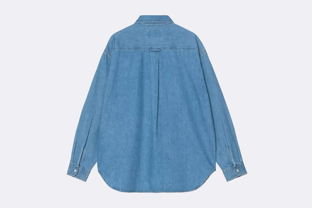 Carhartt WIP Lucas Shirt Blue Stone Washed