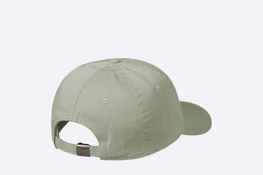 Carhartt WIP Madison Logo Cap Pale Olive / White
