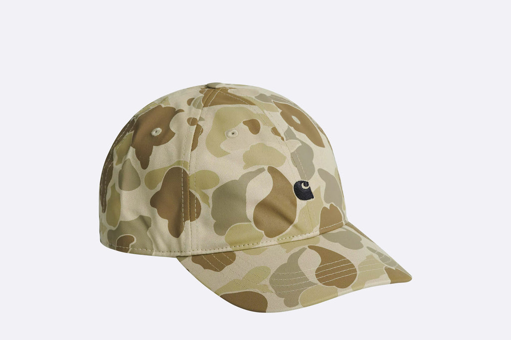 Carhartt WIP Madison Logo Cap Camo Duck