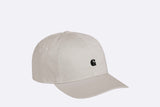 Carhartt WIP Madison Logo Cap Moonbeam Black