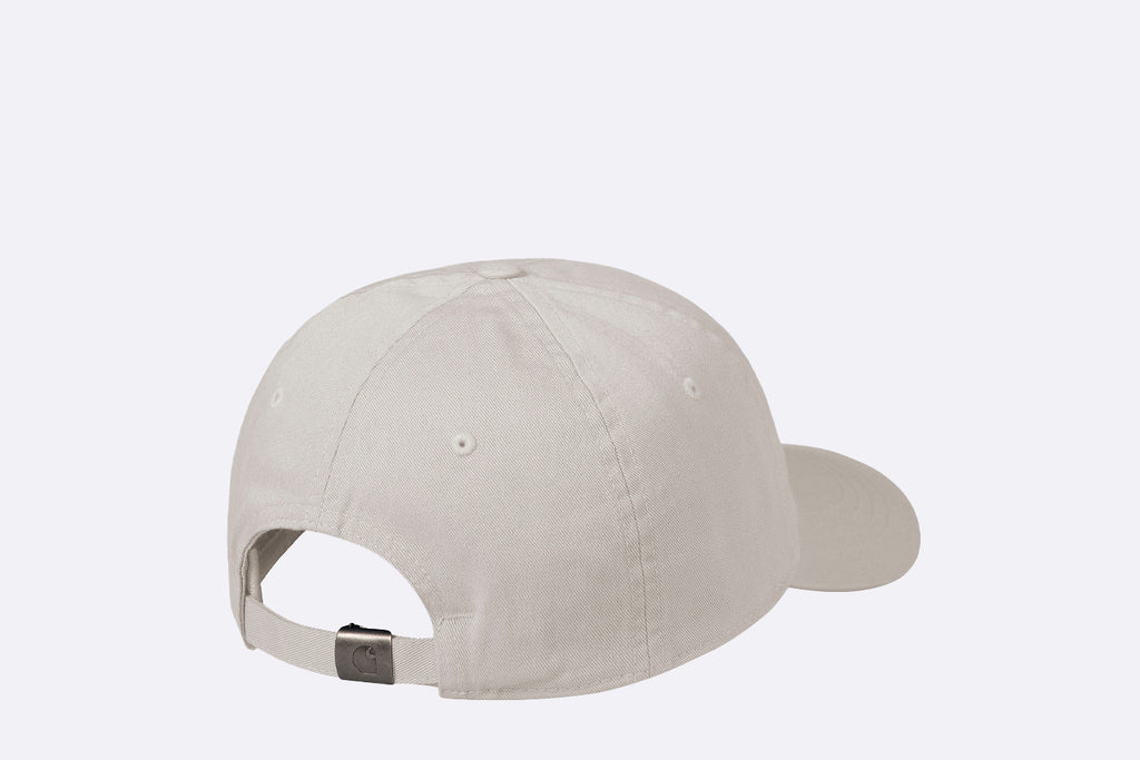 Carhartt WIP Madison Logo Cap Moonbeam Black