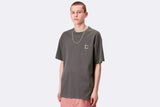 Carhartt WIP Nelson T-shirt Graphite Garment Dyed