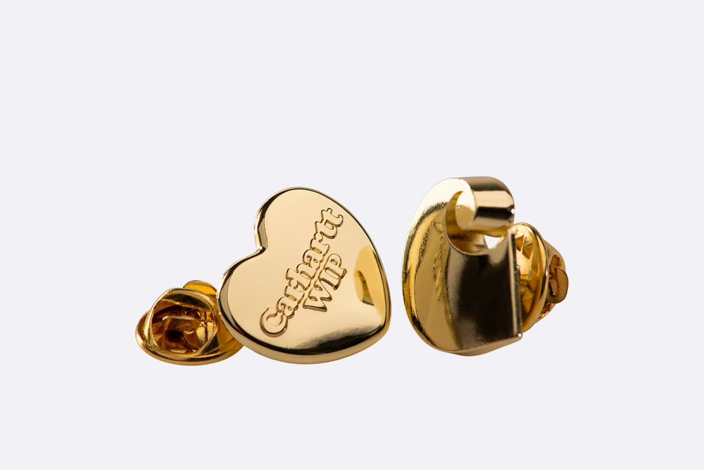 Carhartt WIP Pins Set Zin Alloy Gold