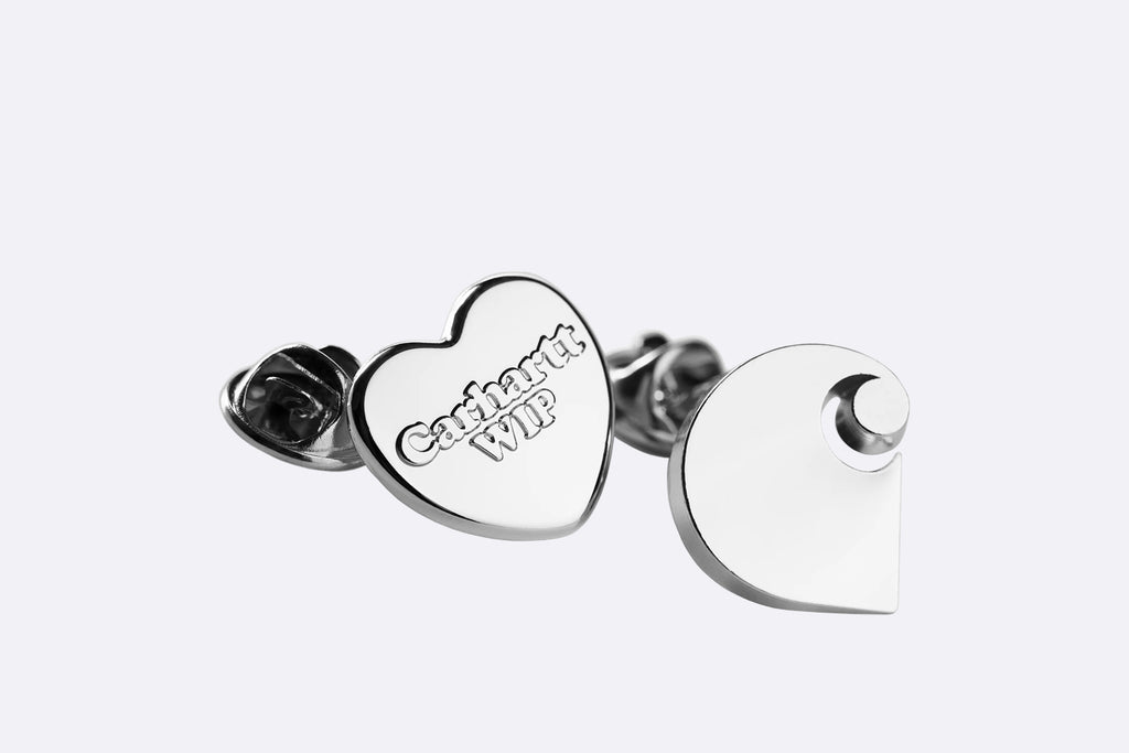 Carhartt WIP Pins Set Zin Alloy Silver