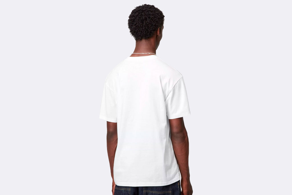 Carhartt WIP Pocket Heart T-shirt White / Red