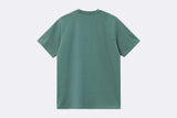 Carhartt WIP S/S Chase T-Shirt Silver Pine Gold