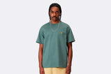 Carhartt WIP S/S Chase T-Shirt Silver Pine Gold