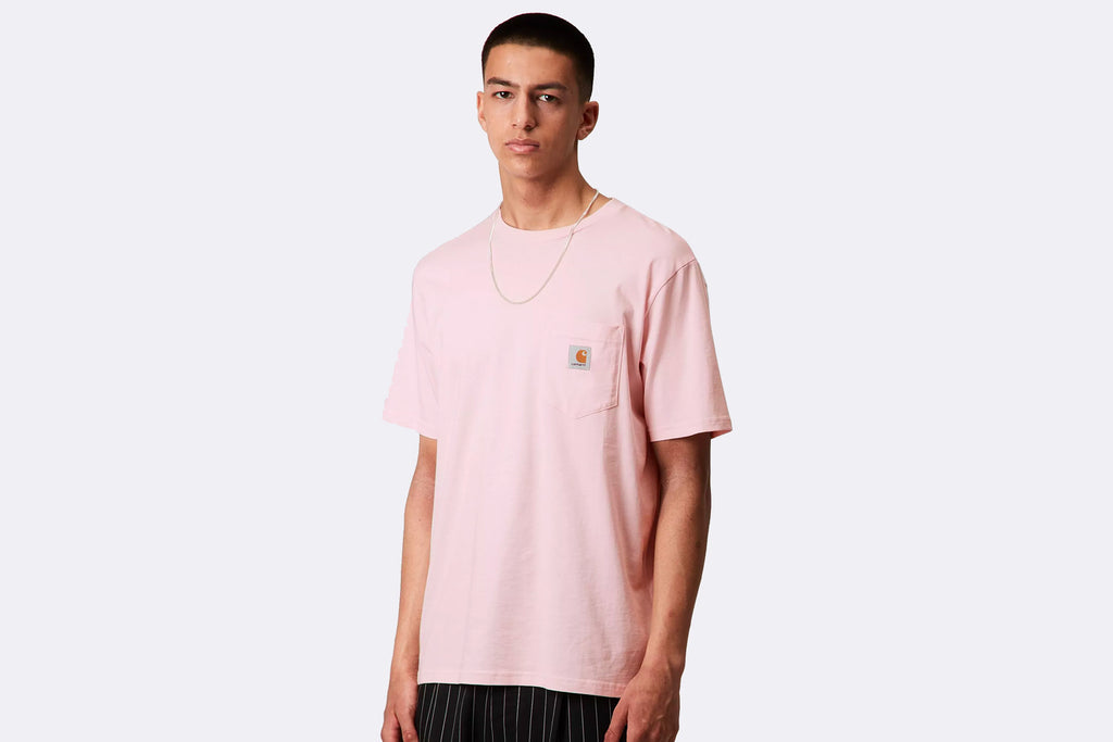 Carhartt WIP Pocket T-shirt Air Pink
