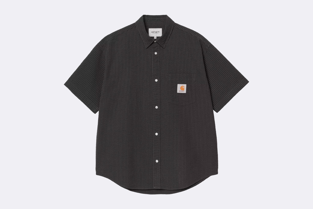 Carhartt WIP Toland Shirt Toland Stripe Black