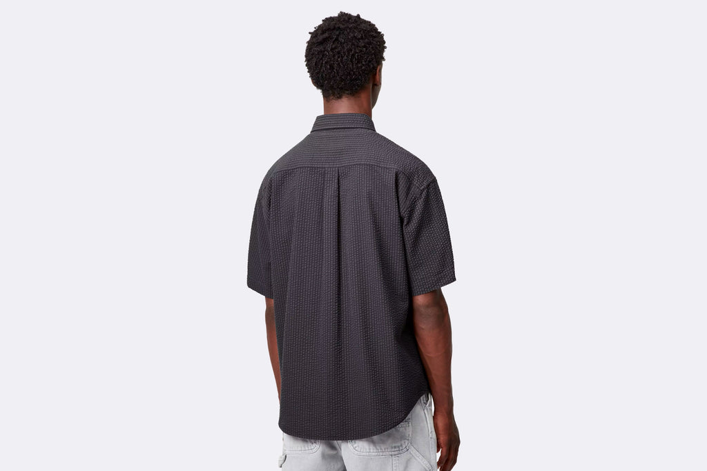 Carhartt WIP Toland Shirt Toland Stripe Black