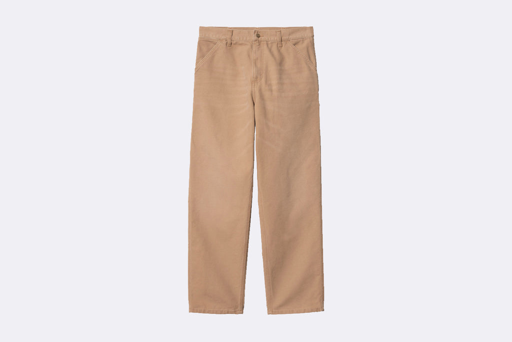 Carhartt WIP Single Knee Pant Aged Canvas Peanut