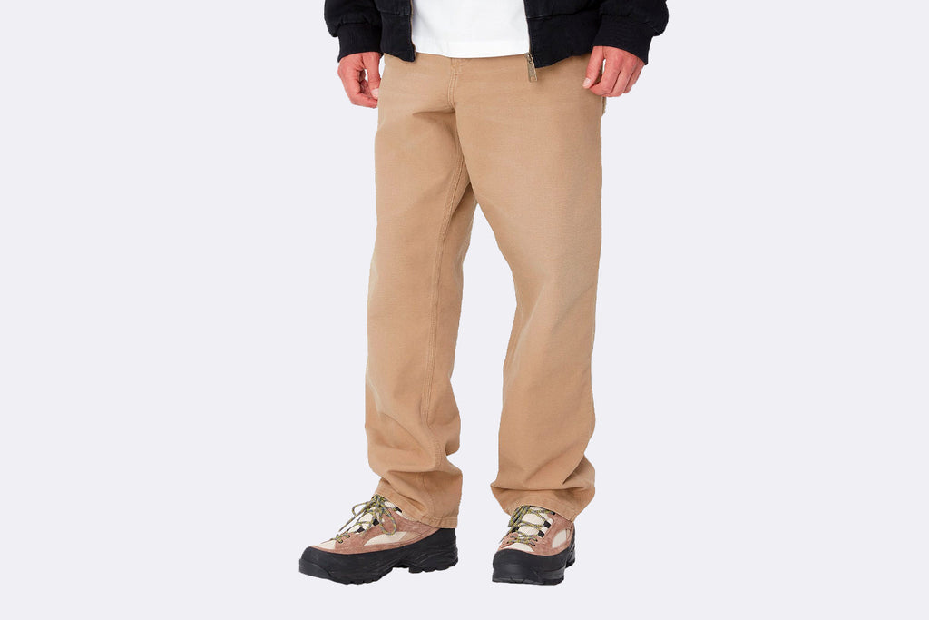 Carhartt WIP Single Knee Pant Aged Canvas Peanut