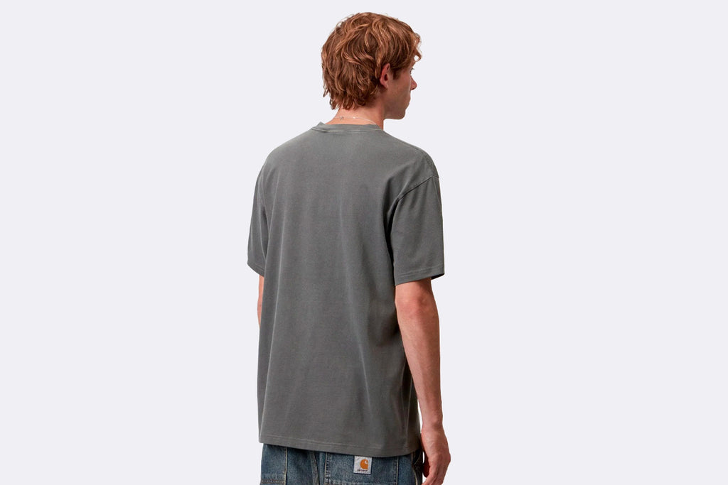 Carhartt WIP Terrestrial T-Shirt Black / Arbusta Pigment Garment Dyed