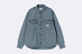 Carhartt WIP The Tigan Shirt Jacket Black Blue Fog