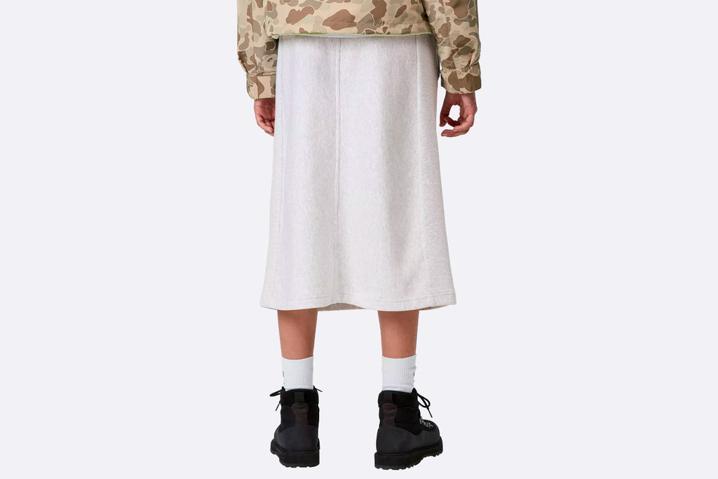 Carhartt WIP Wmns American Script Sweat Skirt Ash Heather