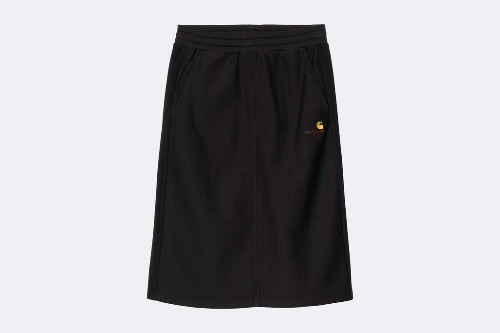 Carhartt WIP Wmns American Script Sweat Skirt Black