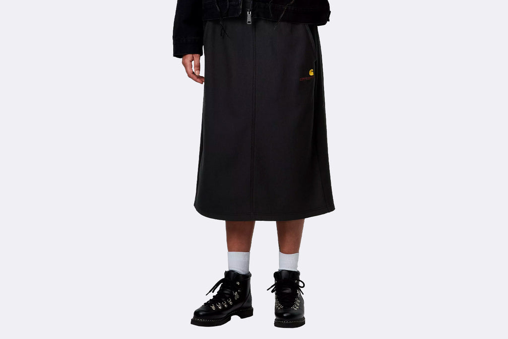 Carhartt WIP Wmns American Script Sweat Skirt Black