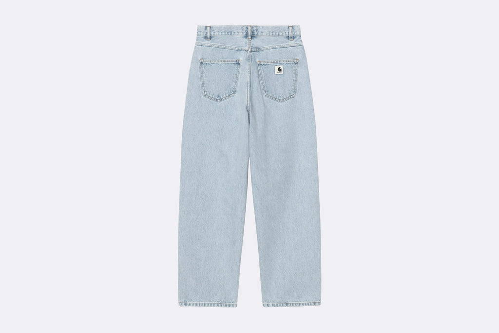 Carhartt WIP Wmns Brandon Pant Blue Heavy Stone Bleached
