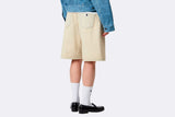 Carhartt WIP Wmns Brandon Short Smith Denim Blue Sand Bleached