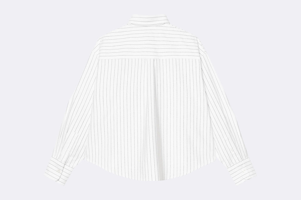Carhartt WIP Wmns Cassel Shirt Cassel Stripe White Black