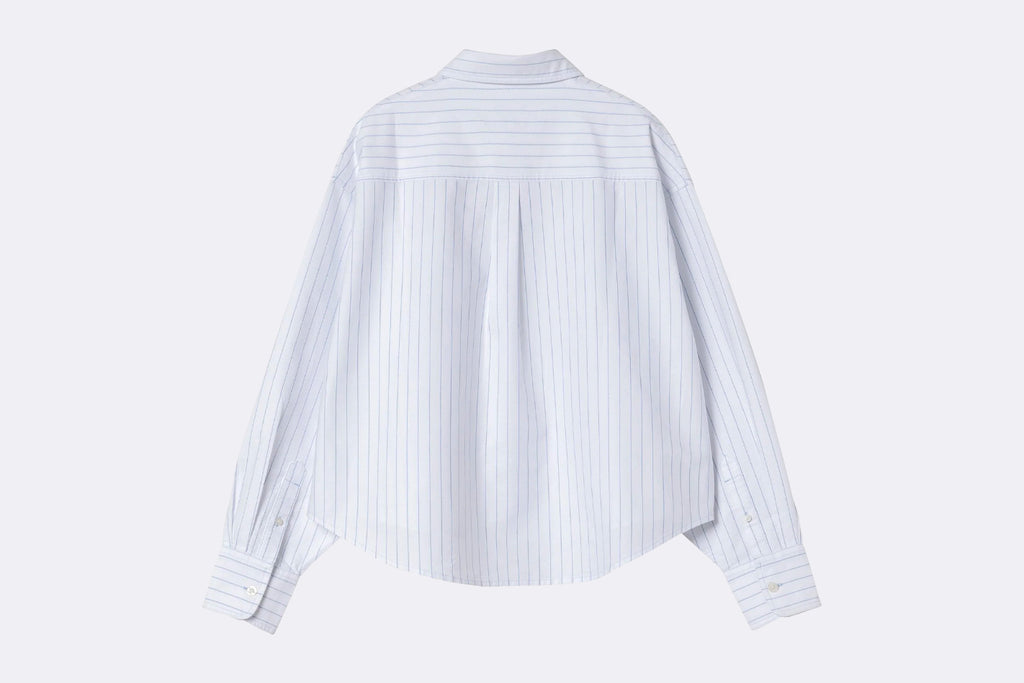 Carhartt WIP Wmns Cassel Shirt Stripe White Bleach