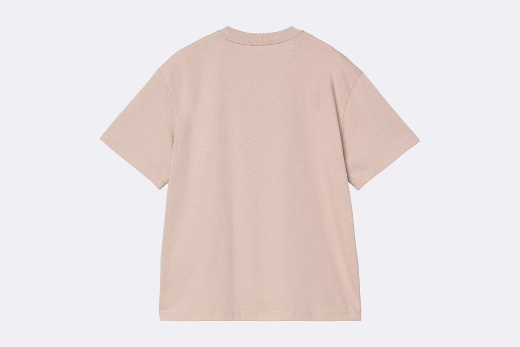 Carhartt WIP Wmns Chase T-Shirt Dusky Beige Gold
