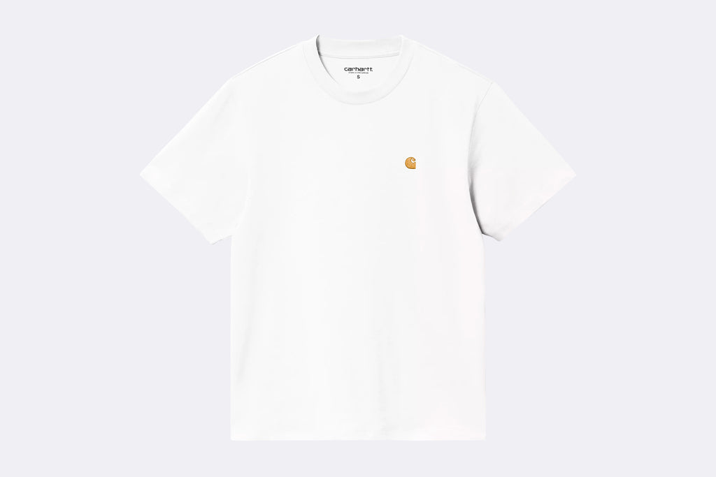 Carhartt WIP Wmns Chase T-Shirt White Gold