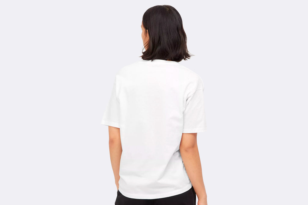 Carhartt WIP Wmns Chase T-Shirt White Gold
