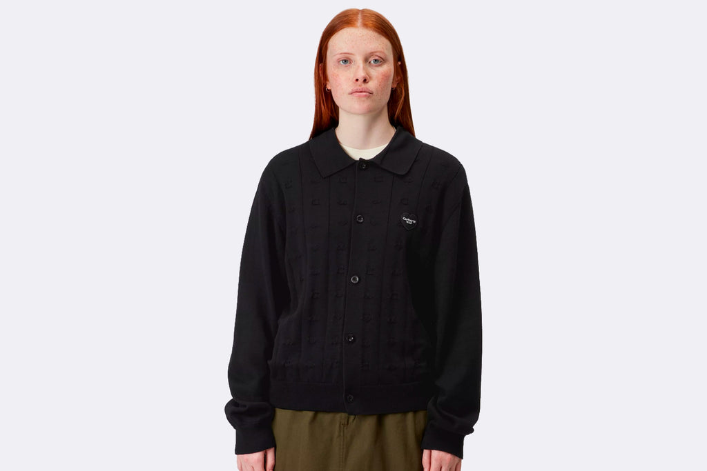 Carhartt WIP Wmns Drewe Cardigan Black