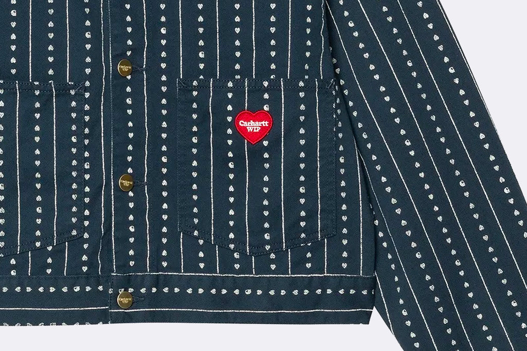 Carhartt WIP Wmns Drewe Jacket Heart Pinstripe