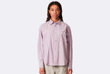 Carhartt WIP Wmns Grimsby Shirt Cotton Poplin Grimsby Stripe Pink Fog