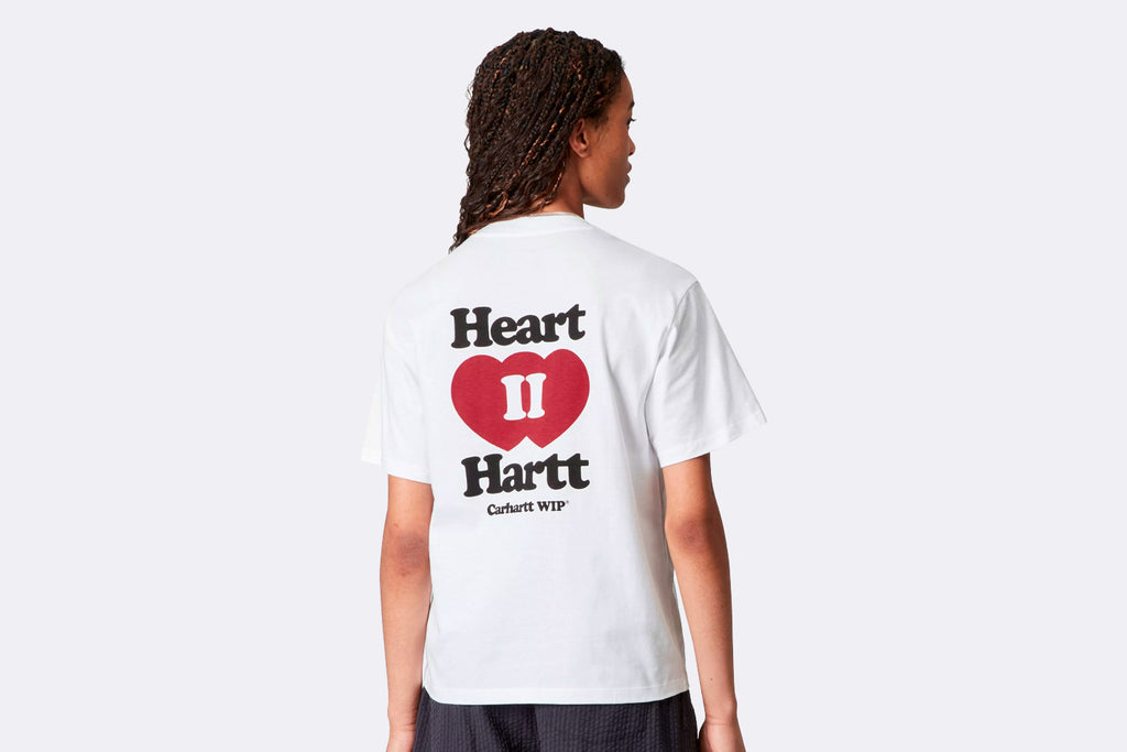 Carhartt WIP Wmns Heart II Hartt T-Shirt White