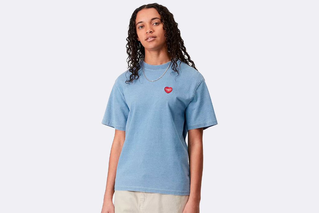 Carhartt WIP Wmns S/S Ingo T-Shirt Light Blue