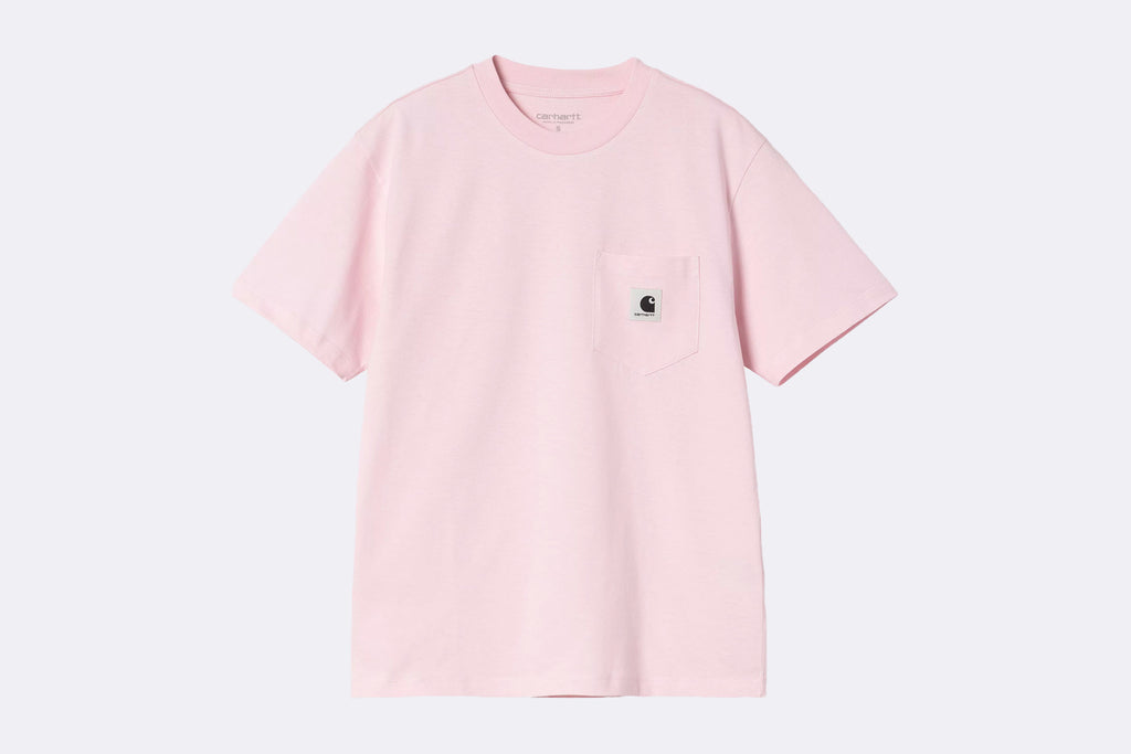 Carhartt WIP Wmns Pocket T-Shirt Pink
