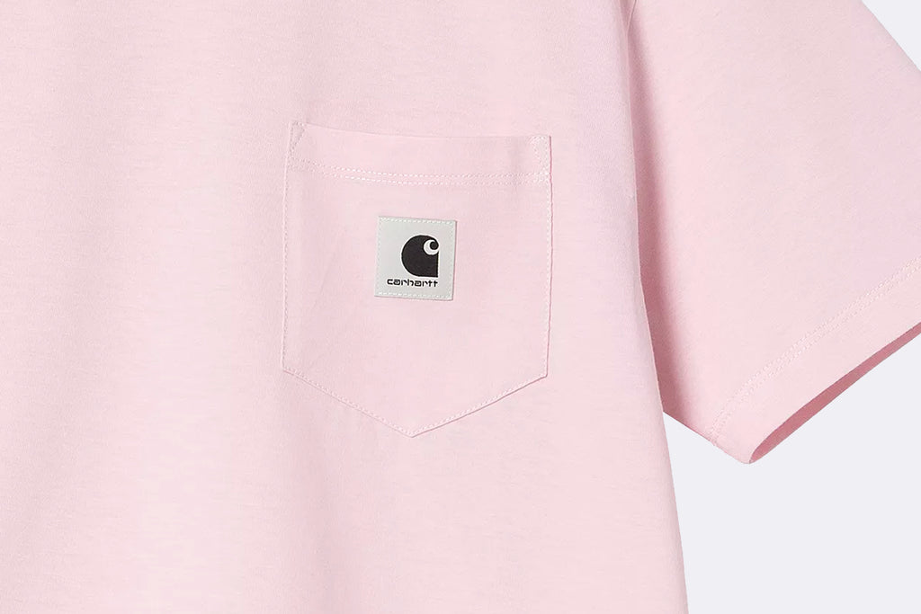 Carhartt WIP Wmns Pocket T-Shirt Pink