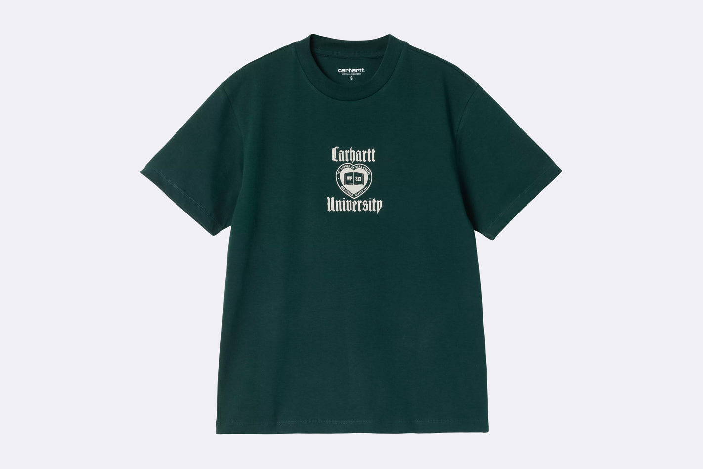 Carhartt WIP Wmns Schooling T-Shirt Deep Lagoon