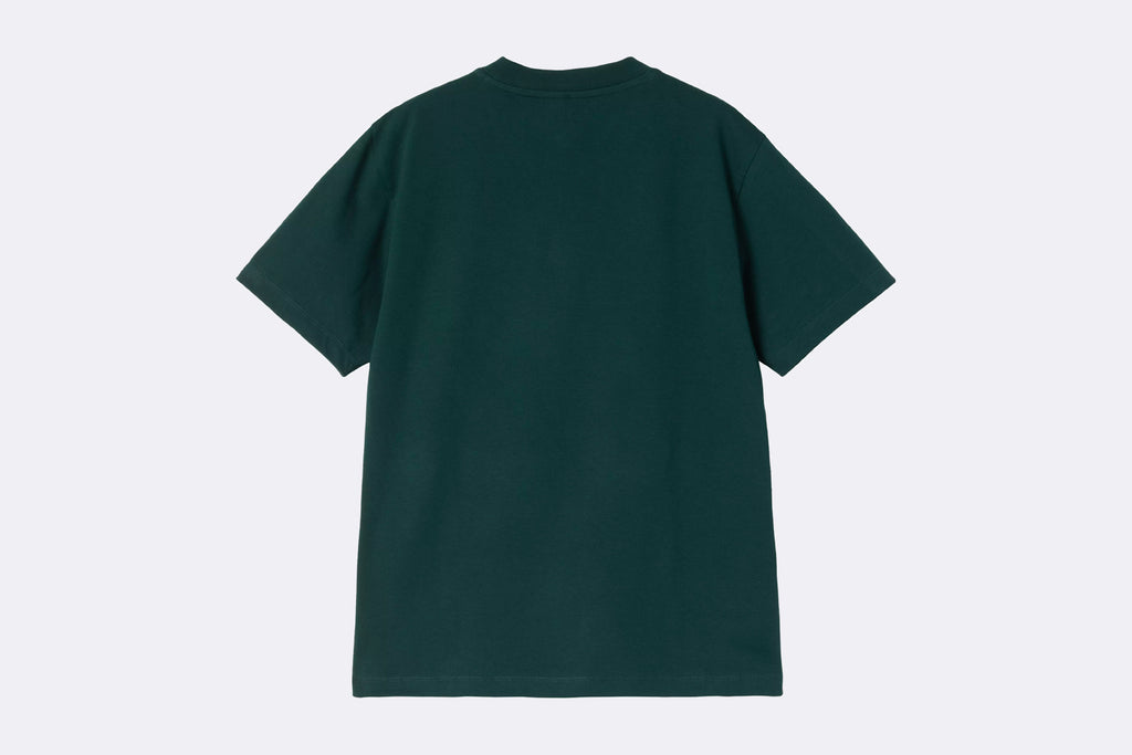 Carhartt WIP Wmns Schooling T-Shirt Deep Lagoon